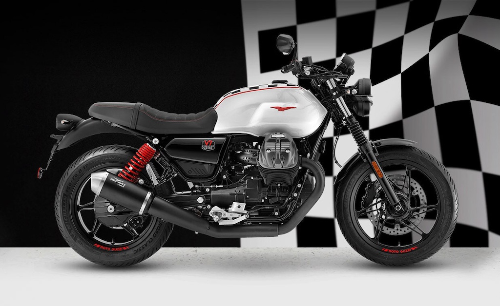 Moto Guzzi V7 có thêm bản đặc biệt, đậm phong cách đường đua